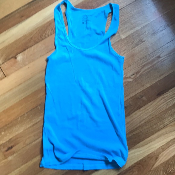 American Eagle Outfitters Tops - AE Blue Boyfriend Tank Sz L American Eagle Outfitters Tops - AE Blue Boyfriend Tank Sz L